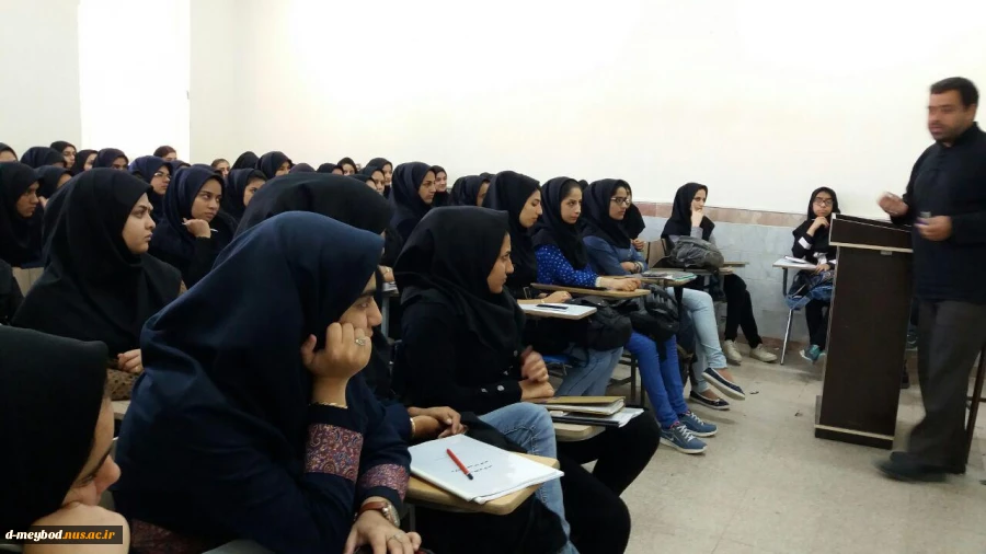 برگزاری سومین جلسه سخنرانی آقای جعفری با موضوع شبکه های اجتماعی در دانشکده