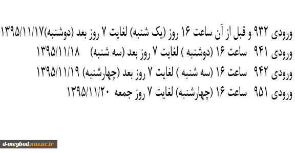 قابل توجه دانشجویانی که موفق به گرفتن واحد نشده اند 2