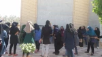 برگزاری مسابقه طناب کشی در خوابگاه