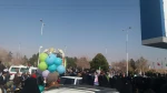 شرکت دانشجویان در مراسم راهپیمایی 22 بهمن