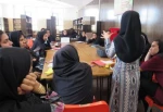 گزارش تصویری کارگاه آموزشی چرم دوزی، انجمن علمی دانشجویان طراحی و دوخت 5
