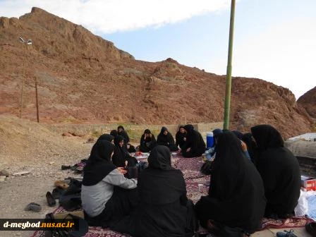 اردوی کوهنوردی کارمندان آموزشکده فنی و حرفه ای دختران میبد 6