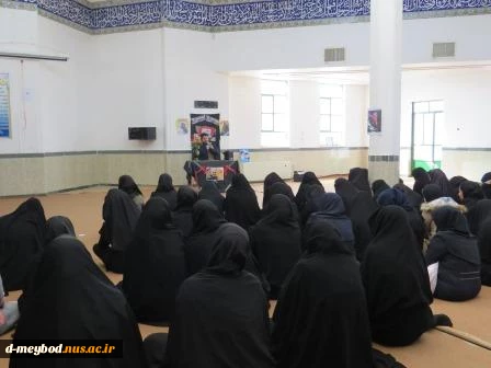 مراسم بزرگداشت سردار سلیمانی در آموزشکده فنی دختران میبد برگزار شد. 7