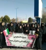 حضور دانشجویان در مراسم راهپیمایی 22بهمن  2