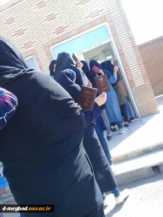 شرکت دانشجویان آموزشکده فنی دختران میبد در انتخابات مجلس شورای اسلامی 3