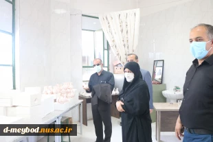 بازدید نماینده مردم میبد و تفت در مجلس شورای اسلامی از آموزشکده فنی دختران میبد 5
