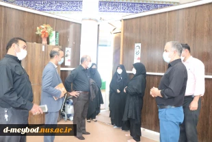 بازدید نماینده مردم میبد و تفت در مجلس شورای اسلامی از آموزشکده فنی دختران میبد 6
