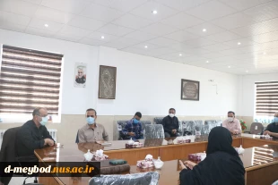 بازدید نماینده مردم میبد و تفت در مجلس شورای اسلامی از آموزشکده فنی دختران میبد 7