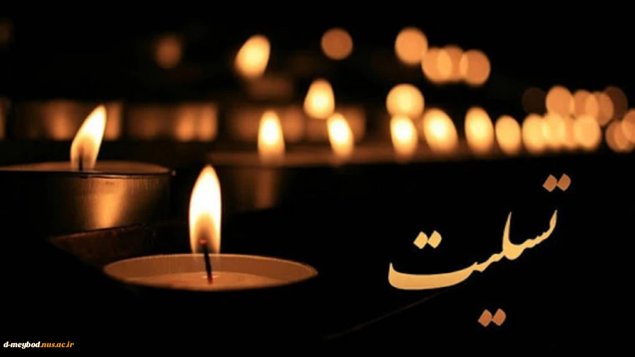 پیام تسلیت ریاست دانشگاه به مناسبت درگذشت دانشجو زیبا نوحی 2