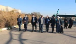 بازدید مسئولین شهرستان میبد و رییس دانشگاه فنی استان و هیات همراه از آموزشکده فنی دختران میبد 5