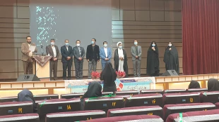 برگزاری مراسم تجلیل از بانوان شاغل دردانشگاه فنی و حرفه ای استان یزد ومراکز تابعه 6