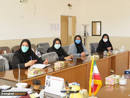برگزاری جلسه شورای ارتقاءسلامت دانشگاه 2