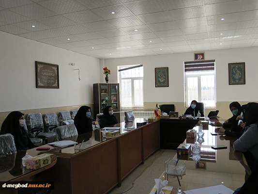 برگزاری جلسه شورای ارتقاءسلامت دانشگاه 5
