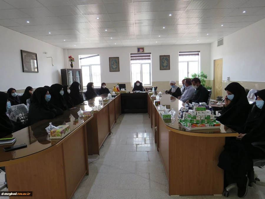 برگزاری مراسم عید مبعث وتقدیر از امام جماعت آموزشکده فنی دختران میبد 2
