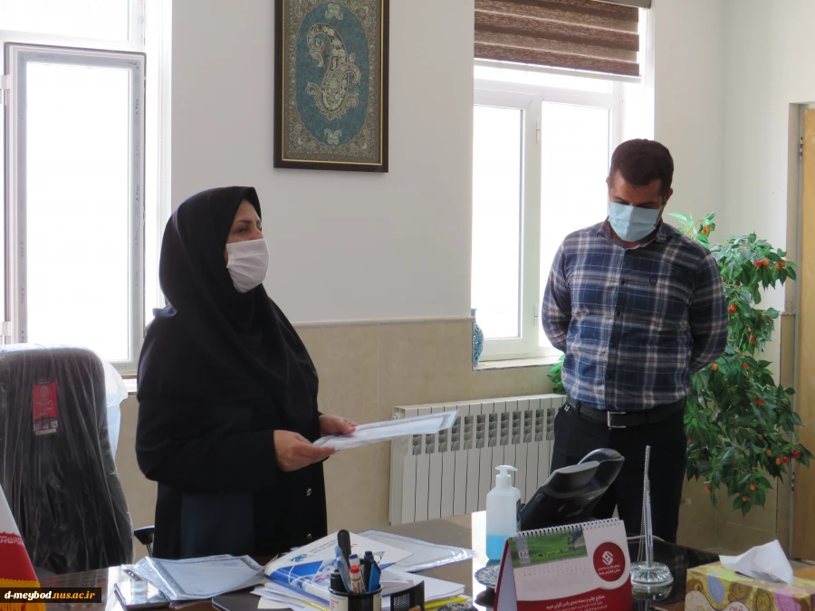 برگزاری جلسه شورای اداری در آموزشکده فنی دختران میبد 8