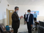 بازدید دکتر زمانی معاونت اداری مالی دانشگاه فنی ودکتر ضرغامی مدیر کل حقوقی دانشگاه از آموزشکده فنی دختران میبد 4
