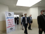 بازدید دکتر زمانی معاونت اداری مالی دانشگاه فنی ودکتر ضرغامی مدیر کل حقوقی دانشگاه از آموزشکده فنی دختران میبد 3