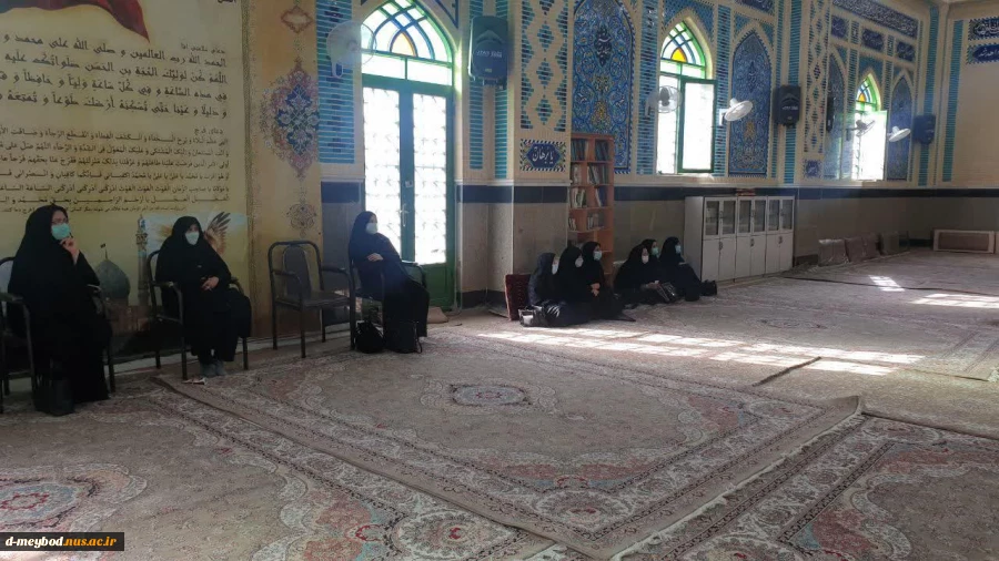 حضور در جلسه بسیج کارمندی، کارمندان آموزشکده فنی دختران میبد 4