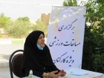 برگزاری نمادین پویش شرکت کارمندان آموزشکده فنی دختران میبد در انتخابات 1400همراه با مسابقه ورزشی 6