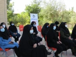 برگزاری مراسمی با حضور خادمیاران حرم علی بن موسی الرضا در آموزشکده فنی دختران میبد 3