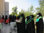 برگزاری مراسمی با حضور خادمیاران حرم علی بن موسی الرضا در آموزشکده فنی دختران میبد 5