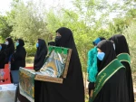 برگزاری مراسمی با حضور خادمیاران حرم علی بن موسی الرضا در آموزشکده فنی دختران میبد 3