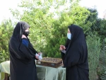 برگزاری مراسمی با حضور خادمیاران حرم علی بن موسی الرضا در آموزشکده فنی دختران میبد 8