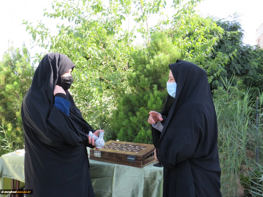 برگزاری مراسمی با حضور خادمیاران حرم علی بن موسی الرضا در آموزشکده فنی دختران میبد 8