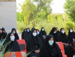 برگزاری مراسمی با حضور خادمیاران حرم علی بن موسی الرضا در آموزشکده فنی دختران میبد 4