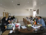 بازدید دکتر سلطانی معاون مدیر کل آموزش وهیات همراهاز آموزشکده فنی دختران میبد 10