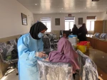 انجام دوز اول واکسن کرونا در آموزشکده فنی دختران میبد 2