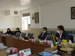 برگزاری جلسه تفاهمنامه آموزشکده فنی دختران میبد با اداره تعاون ،کار ورفاه اجتماعی 8
