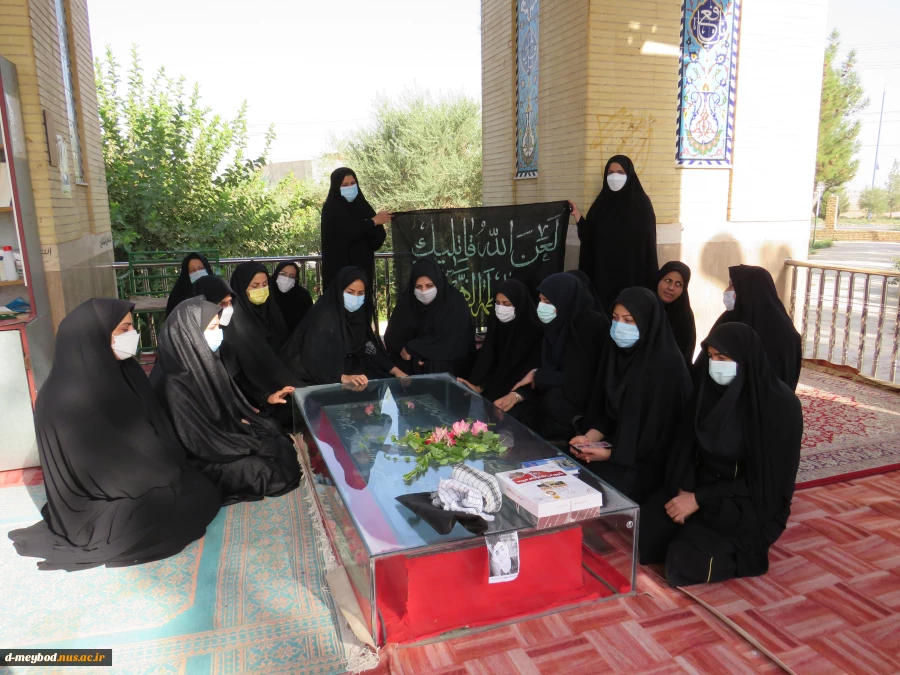 پیاده روی نمادین اربعین آموزشکده فنی دختران میبد 3