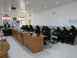 برگزاری جلسه توجیهی طرح ملی اندیشه تمدن ساز توسط جناب آقای مروتی نماینده نهاد رهبری استان 5