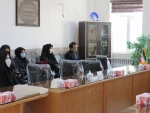 حضور ریاست محترم دانشگاه فنی استان دکتر عندلیب در مراسم یکشنبه های عاشورایی در آموزشکده فنی دختران میبد 3