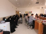 حضور ریاست محترم دانشگاه فنی استان دکتر عندلیب در مراسم یکشنبه های عاشورایی در آموزشکده فنی دختران میبد 6