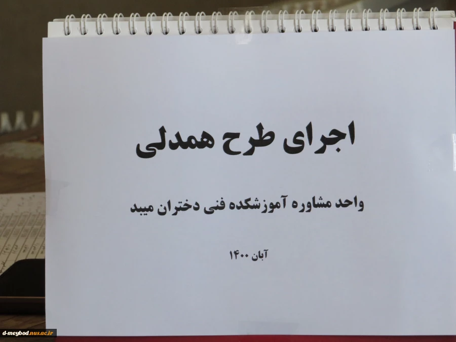 اجرای طرح همدلی در آموزشکده فنی دختران میبد 6