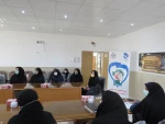 برگزاری جلسه حلقه صالحین همزمان با شهادت حضرت معصومه (س)در آموزشکده فنی دختران میبد 2