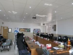 برگزاری جلسه حلقه صالحین همزمان با شهادت حضرت معصومه (س)در آموزشکده فنی دختران میبد 2