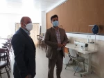 بازدید مرکز بهداشت از آموزشکده فنی دختران میبد درراستای بررسی شرایط شروع آموزشهای حضوری 3
