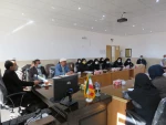 بازدید سرزده دکتر عندلیب رئیس دانشگاه فنی استان از آموزشکده فنی دختران میبد 2