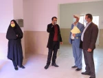 بازدید سرزده دکتر عندلیب رئیس دانشگاه فنی استان از آموزشکده فنی دختران میبد 6
