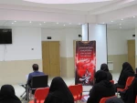 برگزاری زیارت عاشورا ومرثیه سرایی سرور زنان عالم فاطمه زهرا(س) در اموزشکده فنی دختران میبد 3