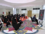 برگزاری زیارت عاشورا ومرثیه سرایی سرور زنان عالم فاطمه زهرا(س) در اموزشکده فنی دختران میبد 5