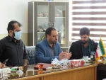 بازدید رئیس بسیج ناحیه استان به همراه معاونین از بسیج پایگاه رقیه آموزشکده فنی دختران میبد 6