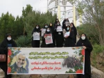 حضور کارکنان دانشجویان آموزشکده فنی دختران میبد به مناسبت دومین سالگرد سردار دلها حاج قاسم سلیمانی 2