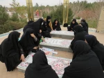 حضور کارکنان دانشجویان آموزشکده فنی دختران میبد به مناسبت دومین سالگرد سردار دلها حاج قاسم سلیمانی 7