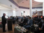 برگزاری جلسه تودیع ریاست سابق ومعارفه ریاست جدید آموزشکده فنی دختران میبد با حضور مسئولین شهرستان ورؤسای سایر مراکز دانشگاه فنی وحرفه ای استان 3
