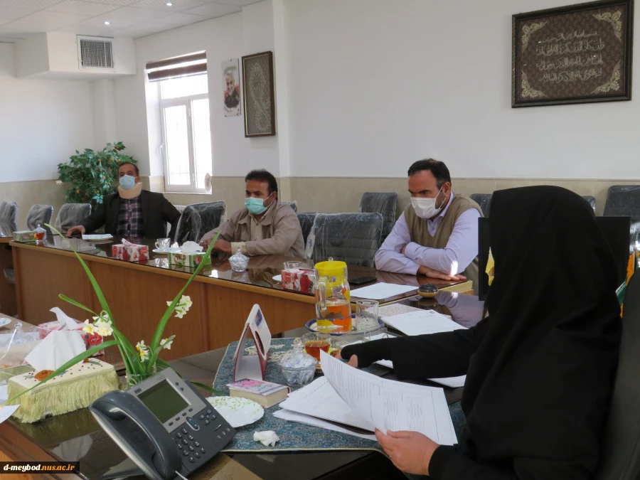 برگزاری جلسه شورای در آموزشکده فنی دختران میبد 2
