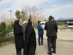 بازدید شهردار واعضای شورای شهر میبد از اموزشکده فنی دختران میبد 3